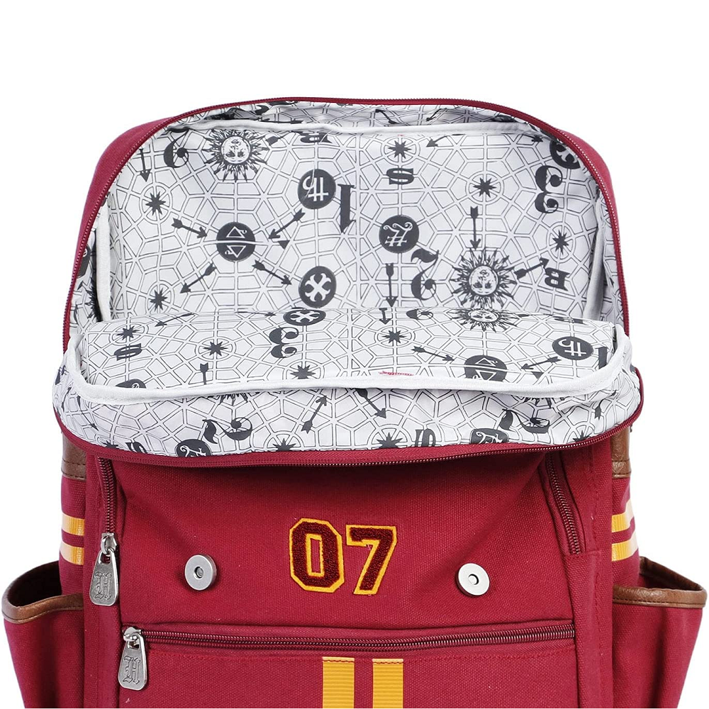 Harry Potter Gryffindor Oxford Burgundy Backpack