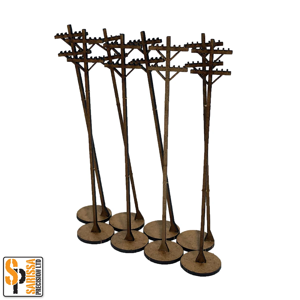 Telegraph Pole Set - Sarissa - D037