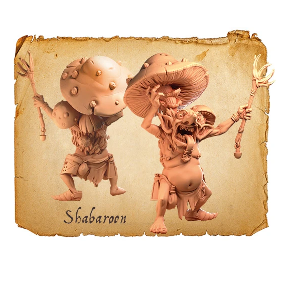 Moonstone Mushroom and Mayhem Troupe Miniature 