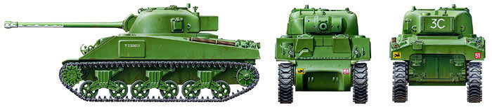 BRITISH SHERMAN IC FIREFLY  - Tamiya (1/48) 32532