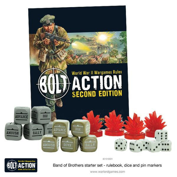 Band Of Brothers - 2 Player Starter Set (Bolt Action) :www.mightylancergames.co.uk 