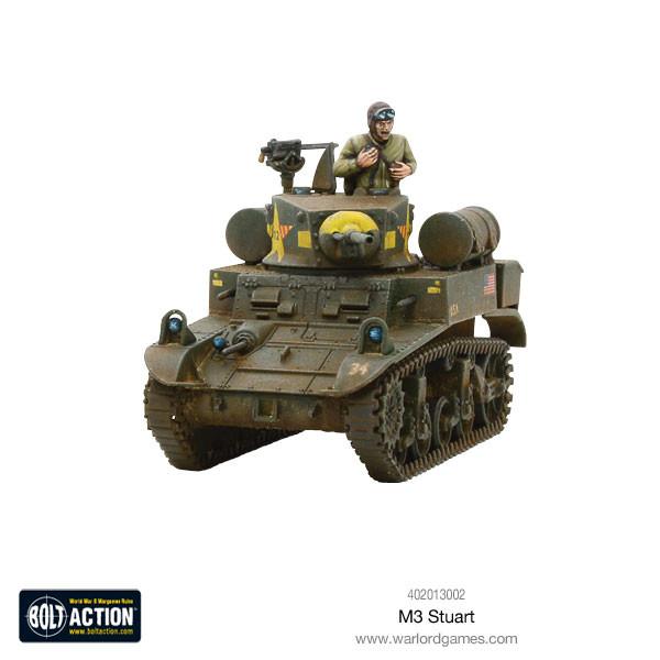 M3 Stuart - Great Britain (Bolt Action)