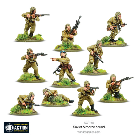 Soviet Airborne Squad - Bolt Action