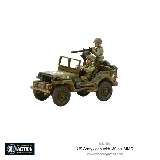 US Army Jeep With 30 Cal MMG - United States (Bolt Action)