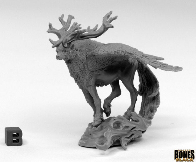 44030: SPIRIT BEAST (Bones Black) reaper miniatures