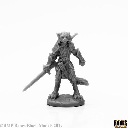 44117 Mal, Catfolk Warrior (Bone...