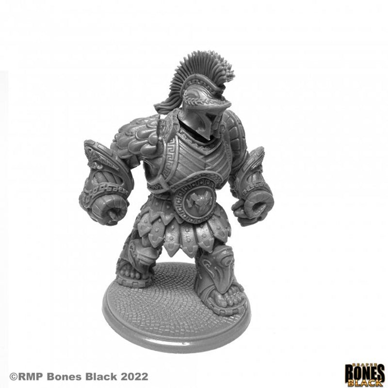 44171 Bronze Golem - Bones Black Plastic Minis