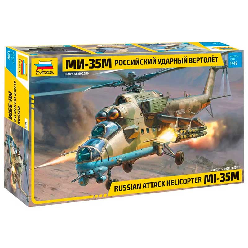 Soviet Attack Helicopter MI-35M 1/48 Kit