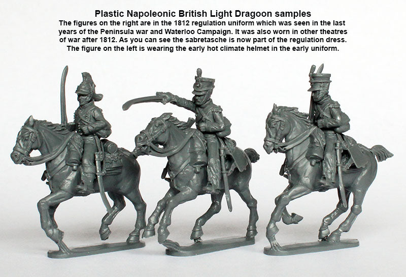 Napoleonic British Light Dragoons 1808-15 - Perry Miniatures (BH90) :www.mightylancergames.co.uk