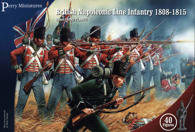 British Napoleonic Line Infantry 1808-1815- Perry Miniatures (BH1)