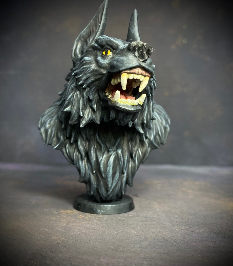 Prepainted Werewolf Bust -MrsMLG