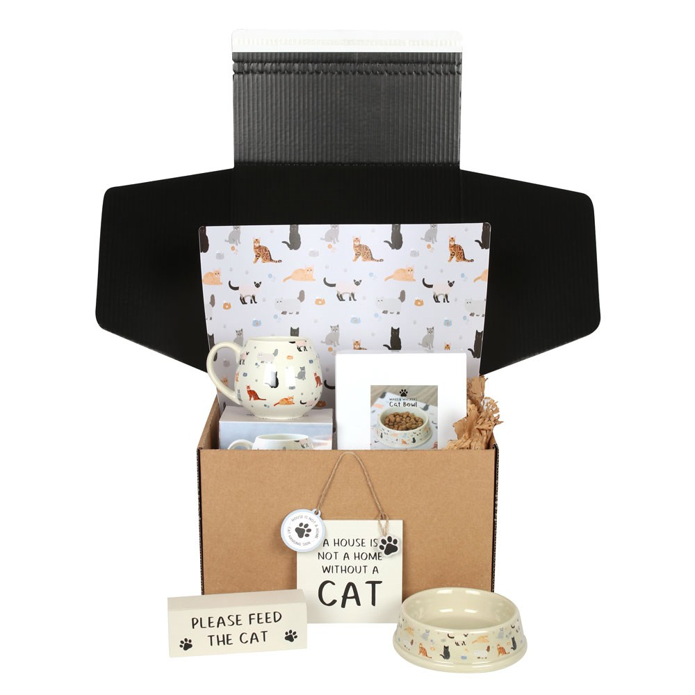 Wags & Whiskers Cat Gift Set