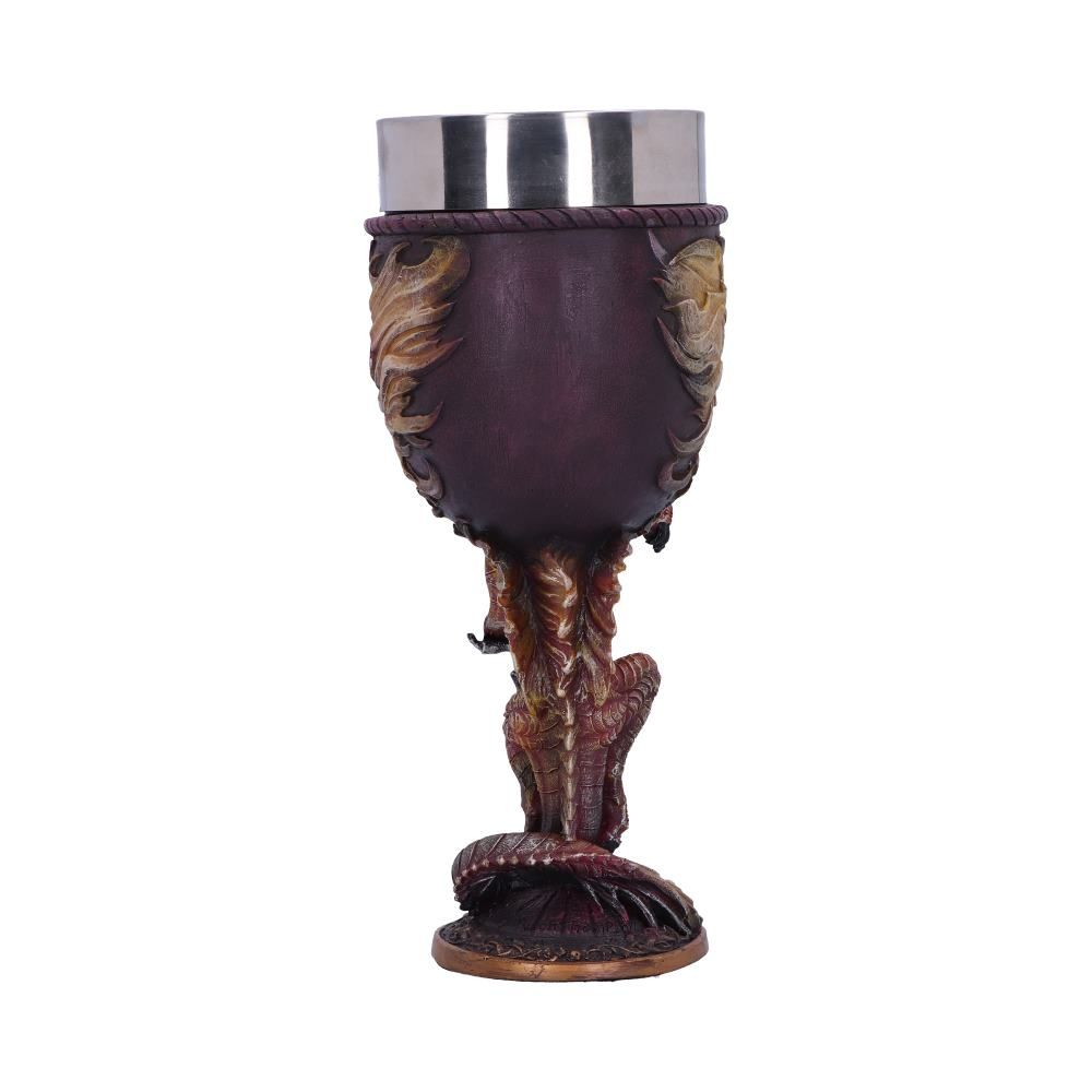 Nemesis Now Flame Blade Goblet by Ruth Thompson -17.8cm