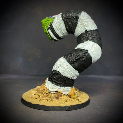 Prepainted Beetlejuice Style Sand Worm -MrsMLG