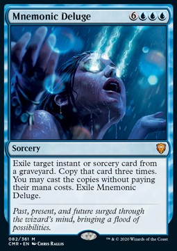 Mnemonic Deluge Foil & Non Foil Singles UK