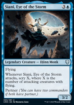 Siani, Eye of the Storm Foil & Non Foil Singles UK