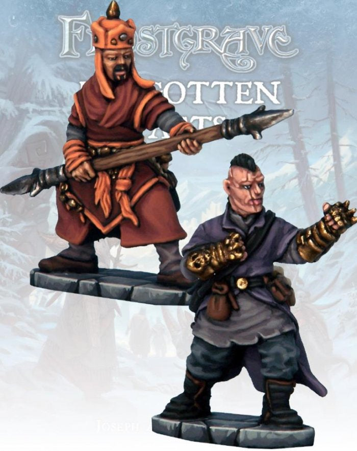 Frostgrave: Monk & Mystic Warrior: www.mightylancergames.co.uk