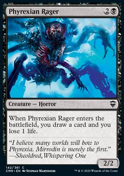 Phyrexian Rager Foil & Non Foil Singles UK