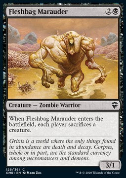 Fleshbag Marauder Foil & Non Foil Singles UK