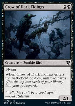 Crow of Dark Tidings Foil & Non Foil Singles UK