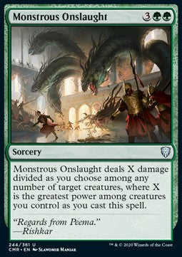 Monstrous Onslaught Foil & N...