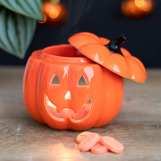 Orange Pumpkin Oil Burner