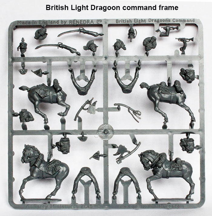 Napoleonic British Light Dragoons 1808-15 - Perry Miniatures (BH90) :www.mightylancergames.co.uk