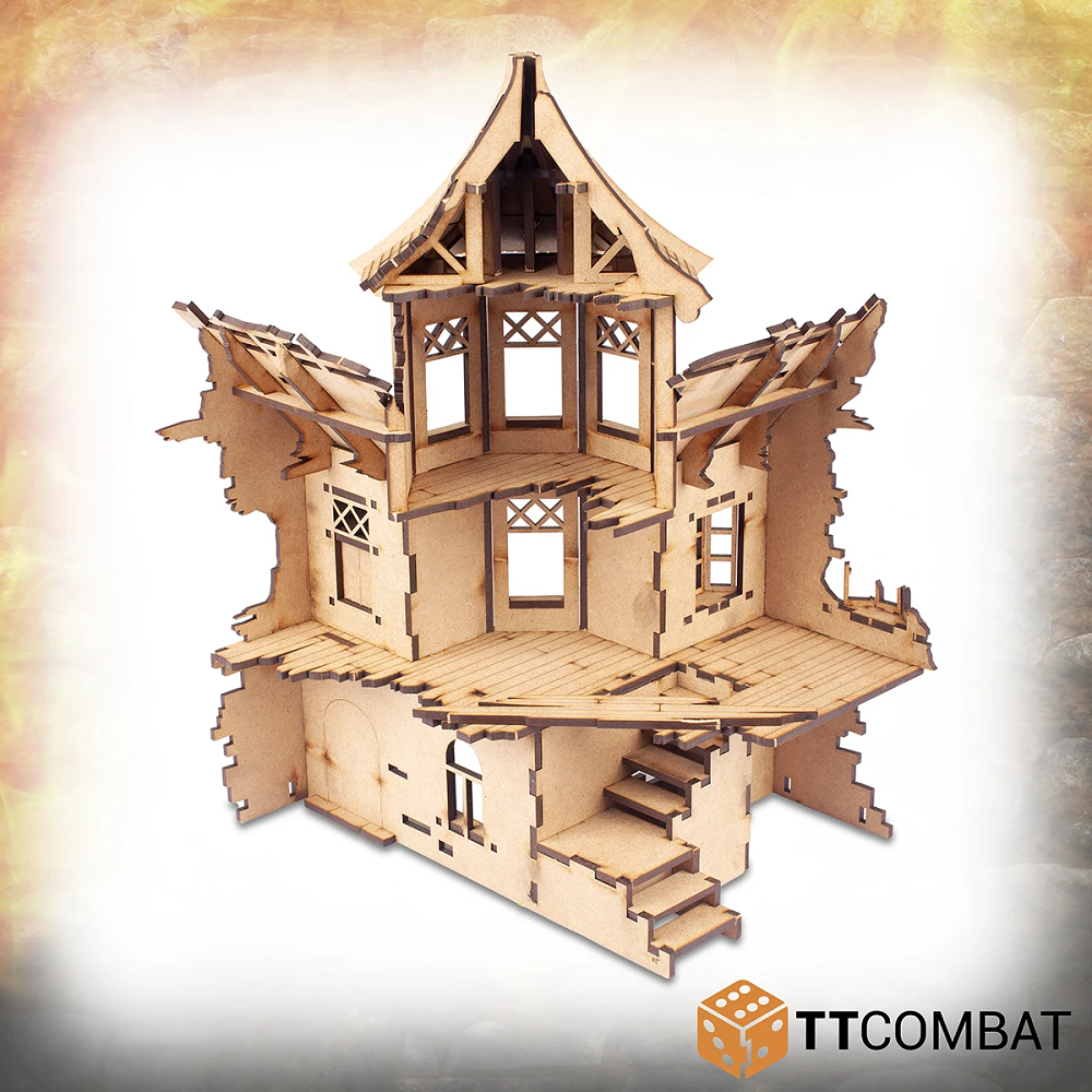 Cobbler's Townhouse Savage Domain TT Combat MDF terrain piece