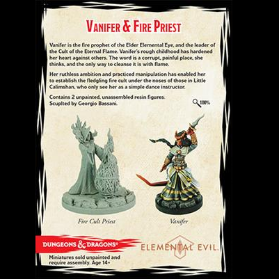 D&D Collector's Series - Vanifer & Fire Priest - 71037