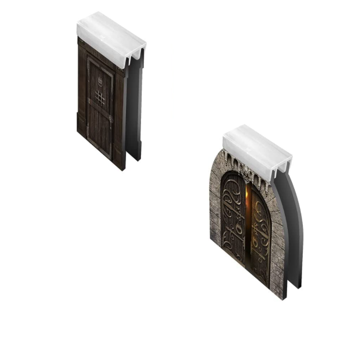 Tenfold Dungeon - The Town modular tabletop terrain doors