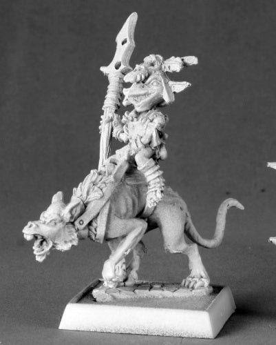 reaper miniatures 60014: Goblin Commando on Dog