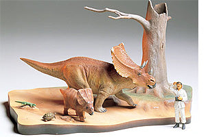 CHASMOSAURUS DIORAMA - Tamiya (1/35) Model Kit