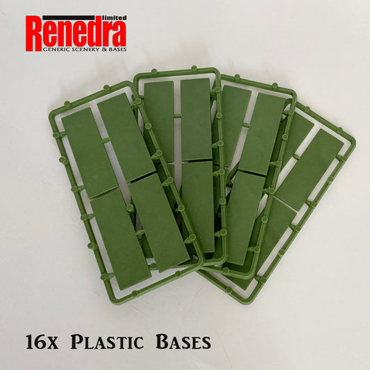 20x60mm Wargaming Bases x16