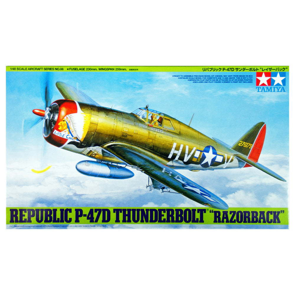 Republic P-47D Thunderbolt 'Razorback' - Tamiya 1/48 Scale Model