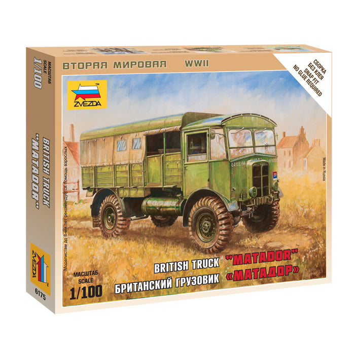 British Matador Truck Zvezda 1/100 Kit