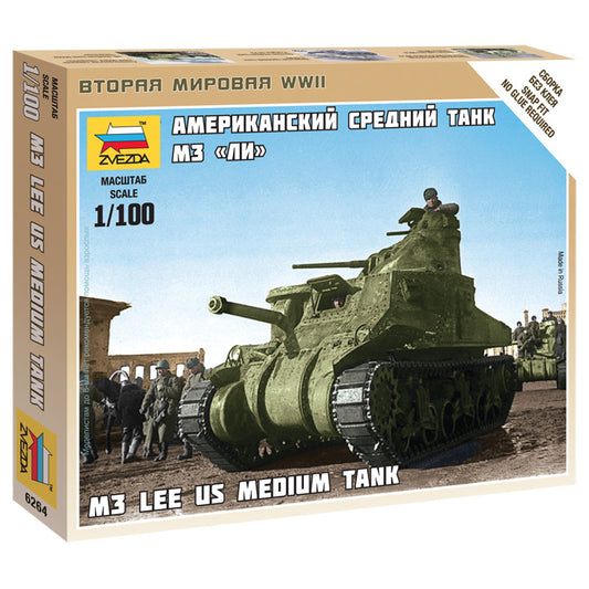 US M3 Lee Medium Tank Zvezda 1/1...