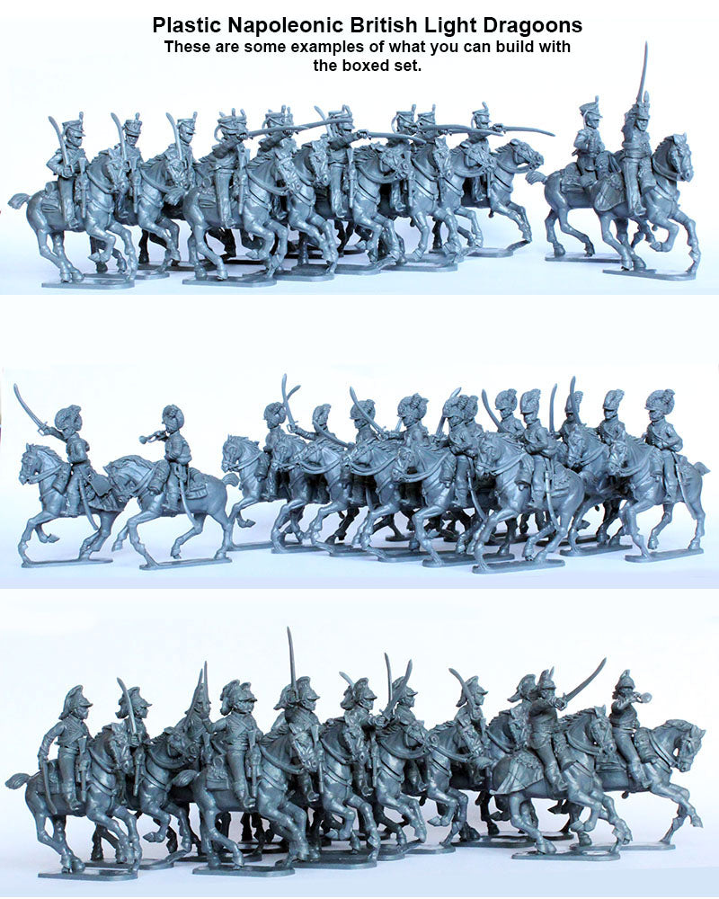 Napoleonic British Light Dragoons 1808-15 - Perry Miniatures (BH90) :www.mightylancergames.co.uk