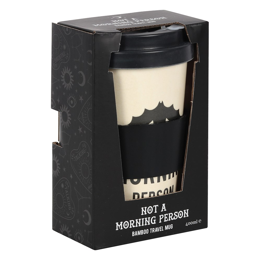 travel mug in a black retail box