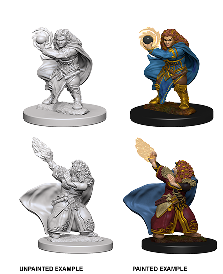 Wizkids D&D Nolzur's Marvelous Miniatures: Dwarf Wizard 72621