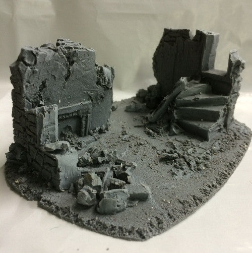 Battle Zone - Derelict Building - Type 14 (BZB14) :www.mightylancrgames.co.uk