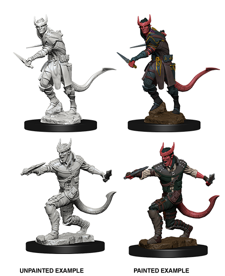 WizKids D&D Nolzur's Marvelous Miniatures (Wave 5) - Tiefling Male Rogue 73338