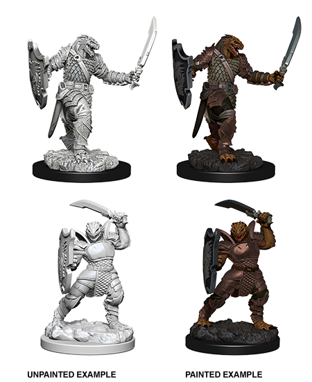 Wizkids- D&D Nolzur's Marvelous Miniatures: Dragonborn Paladin 73341