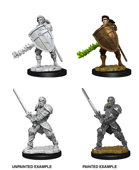 WizKids Human Fighter 73673 -D&D Nolzur's Marvelous Miniatures