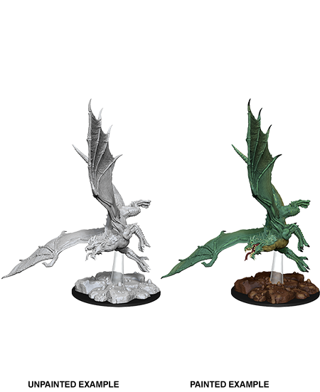 WizKids Young Green Dragon 73684 -D&D Nolzur's Marvelous Miniatures