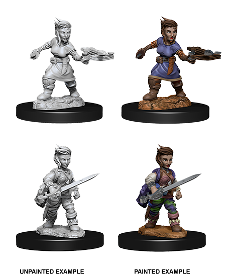 WizKids Female Halfling Rogue 73695 - Pathfinder Battles Deep Cuts