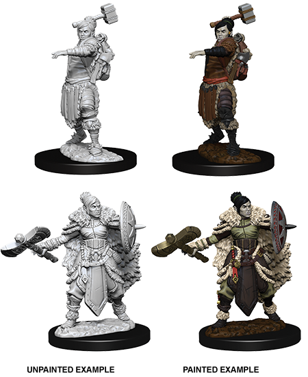 WizKids: Half-Orc Barbarian 7370...