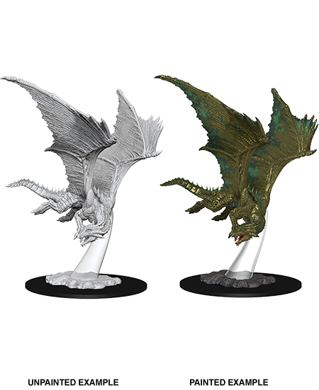 WizKids: Young Bronze Dragon 73710- D&D Nolzur's Marvelous Miniatures