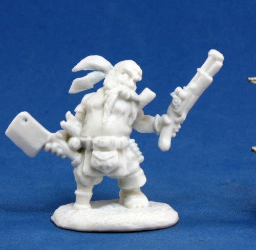 77133: Gruff Grimecleaver, Dwarf Pirate: www.mightylancergames.co.uk