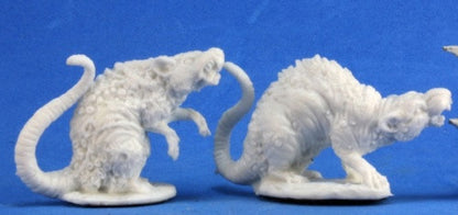 07035 - Barrow Rats (2 Rats) (Reaper Bones USA)