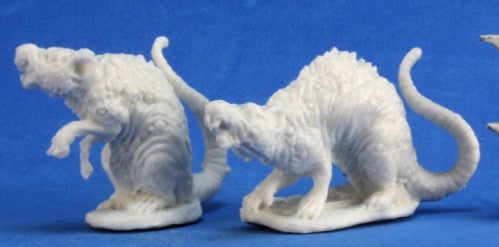 07035 - Barrow Rats (2 Rats) (Reaper Bones USA)